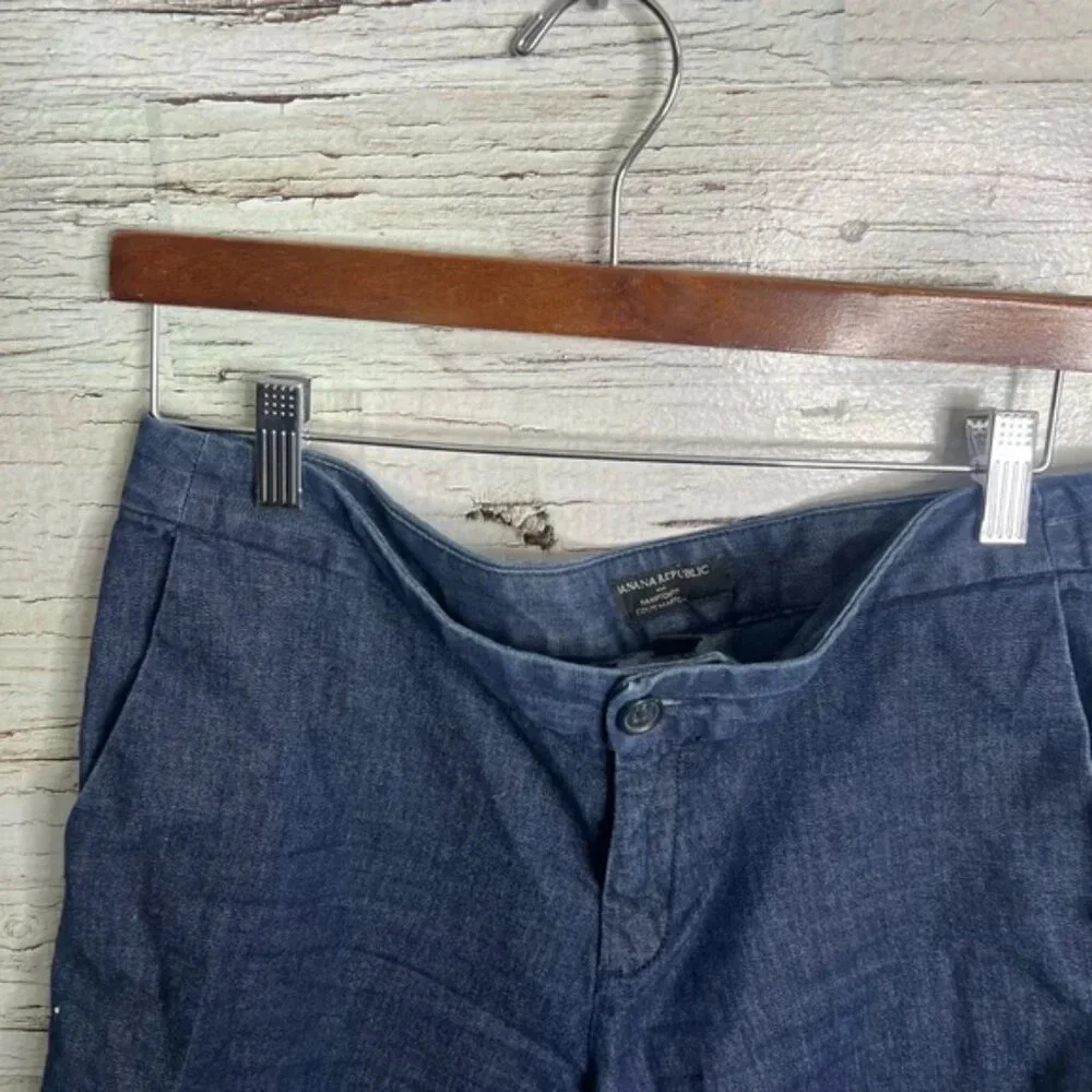 Banana Republic Hampton Bermuda shorts blue 10/30 - Picture 4 of 7